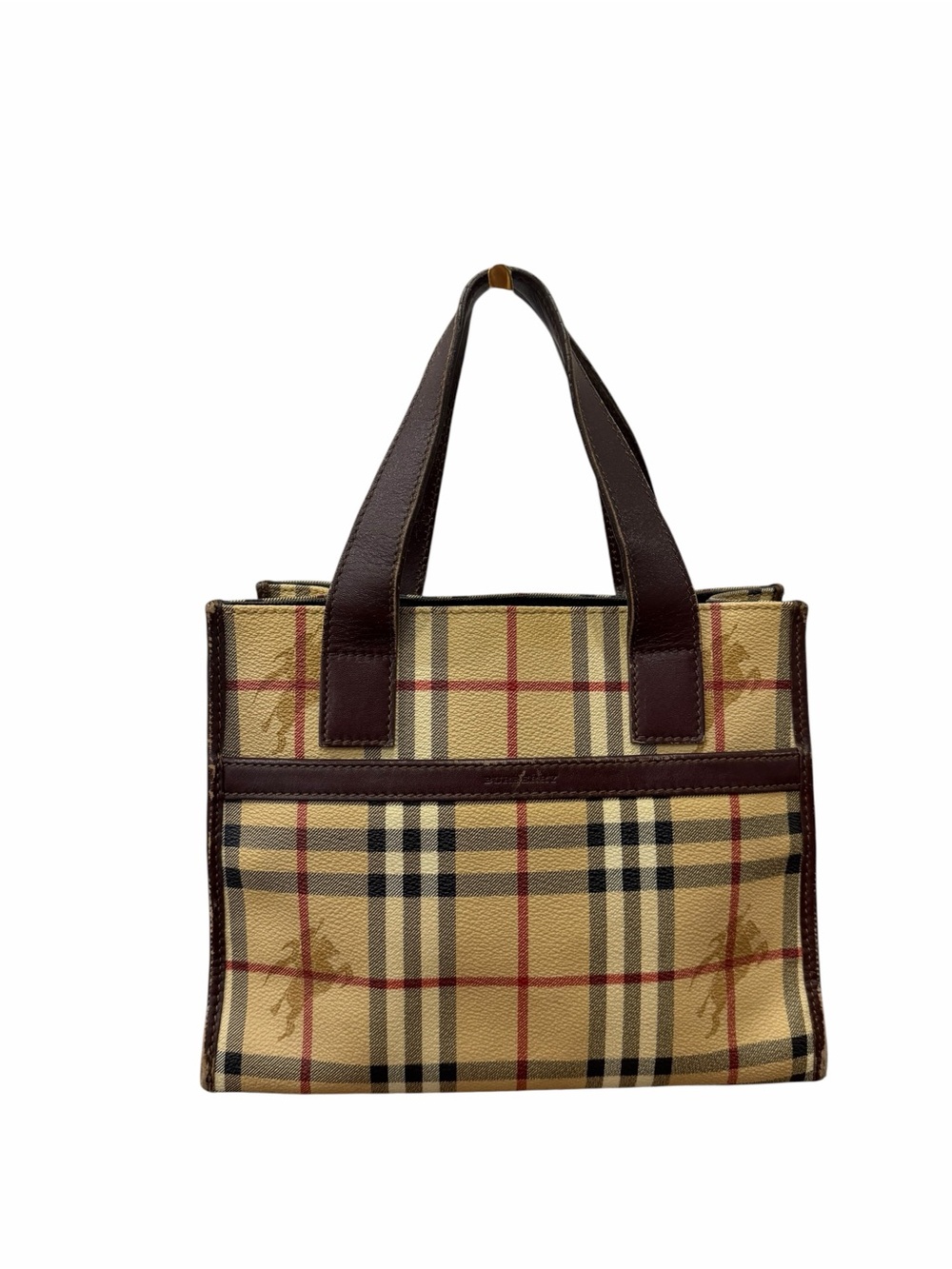 Authentic Vintage Burberry Nova Check Mini Tote Bag